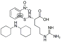 O-NPS-NITROARGININE DICYCLOHEXYLAMINE SALT Structure