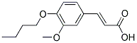 (2E)-3-(4-BUTOXY-3-METHOXYPHENYL)ACRYLIC ACID