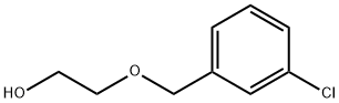 2-[(3-CHLOROBENZYL)OXY]-1-ETHANOL Struktur