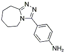 4-(6,7,8,9-TETRAHYDRO-5H-[1,2,4]TRIAZOLO[4,3-A]AZEPIN-3-YL)-PHENYLAMINE Struktur