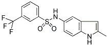 N-[2-METHYL-1H-INDOL-5-YL]-3-(TRIFLUOROMETHYL)BENZENESULPHONAMIDE