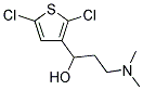 1-(2,5-DICHLORO-3-THIENYL)-3-(DIMETHYLAMINO)-1-PROPANOL Structure