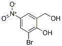 2-BROMO-6-(HYDROXYMETHYL)-4-NITROBENZENOL Struktur