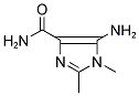 5-AMINO-1,2-DIMETHYL-1H-IMIDAZOLE-4-CARBOXAMIDE Struktur