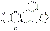 3-[3-(1H-IMIDAZOL-1-YL)PROPYL]-2-PHENYLQUINAZOLIN-4(3H)-ONE
