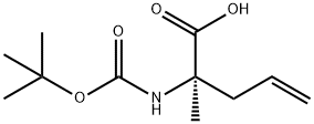 BOC-ALPHA-ALLYL-L-ALANINE|(R)-2-((叔丁氧羰基)氨基)-2-甲基戊-4-烯酸