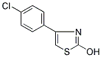 4-(4-CHLORO-PHENYL)-THIAZOL-2-OL Struktur