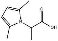 2-(2,5-DIMETHYL-PYRROL-1-YL)-PROPIONIC ACID Struktur