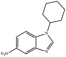 1-CYCLOHEXYL-1H-BENZOIMIDAZOL-5-YLAMINE Struktur