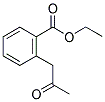 2-(2-OXO-PROPYL)-BENZOIC ACID ETHYL ESTER Struktur