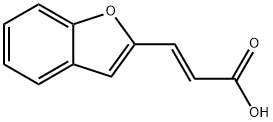 (2E)-3-(1-BENZOFURAN-2-YL)ACRYLIC ACID Struktur
