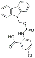 FMOC-2-AMINO-5-CHLOROBENZOIC ACID Structure