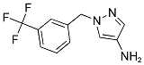 1-(3-TRIFLUOROMETHYL-BENZYL)-1 H-PYRAZOL-4-YLAMINE Structure