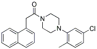 1-(4-(5-CHLORO-2-METHYLPHENYL)PIPERAZINYL)-2-NAPHTHYLETHAN-1-ONE|