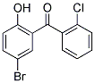 5-BROMO-2'-CHLORO-2-HYDROXYBENZOPHENONE Struktur