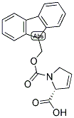 (R)-1-FLUORENYLMETHOXYCARBONYL-2,5-DIHYDROPYRROLE-2-CARBOXYLIC ACID Struktur