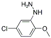 (5-CHLORO-2-METHOXY-PHENYL)-HYDRAZINE Struktur