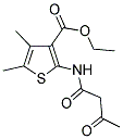 4,5-DIMETHYL-2-(3-OXO-BUTYRYLAMINO)-THIOPHENE-3-CARBOXYLIC ACID ETHYL ESTER Struktur