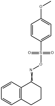 ([3,4-DIHYDRO-1(2H)-NAPHTHALENYLIDENAMINO]OXY)(4-METHOXYPHENYL)DIOXO-LAMBDA6-SULFANE Structure