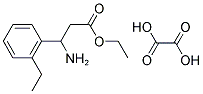 ETHYL 3-AMINO-3-(2-ETHYLPHENYL)PROPANOATE OXALATE Struktur