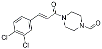 4-(3-(3,4-DICHLOROPHENYL)PROP-2-ENOYL)PIPERAZINECARBALDEHYDE