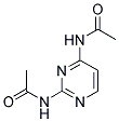 N-[2-(ACETYLAMINO)PYRIMIDIN-4-YL]ACETAMIDE Struktur