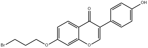 7-O-(3-BROMOPROPYL)-3-(4-HYDROXYPHENYL)-4H-1-BENZOPYRAN-4-ONE price.