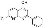 7-CHLORO-4-HYDROXY-2-PHENYL-1,8-NAPHTHYRIDINE Structure