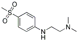 N,N-DIMETHYL-N'-[4-(METHYLSULFONYL)PHENYL]ETHANE-1,2-DIAMINE Structure