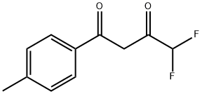 4,4-DIFLUORO-1-P-TOLYL-BUTANE-1,3-DIONE Structure