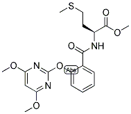 (2S)-2-[2-[(4,6-DIMETHOXYPYRIMIDIN-2-YL)OXY]BENZAMIDO]-4-(METHYLTHIO)BUTYRIC ACID, METHYL ESTER|