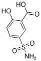 5-(AMINOSULFONYL)-2-HYDROXYBENZOIC ACID Struktur