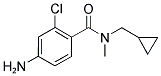 N-(CYCLOPROPYLMETHYL)-N-METHYL-4-AMINO-2-CHLOROBENZAMIDE Struktur