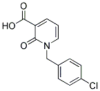 1-(4-CHLOROBENZYL)-2-PYRIDONE-3-CARBOXYLIC ACID Struktur