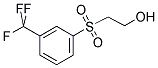 3-TRIFLUOROMETHYLPHENYLSULFONYLETHANOL Structure