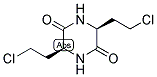 (L)-3,6-BIS(B-CHLOROETHYL)-2,5-DIKETOPIPERAZINE Struktur