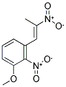 1-(3-METHOXY-2-NITROPHENYL)-2-NITROPROPENE Struktur