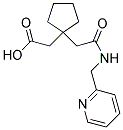 (1-(2-OXO-2-[(PYRIDIN-2-YLMETHYL)AMINO]ETHYL)CYCLOPENTYL)ACETIC ACID