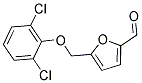 5-(2,6-DICHLORO-PHENOXYMETHYL)-FURAN-2-CARBALDEHYDE Struktur