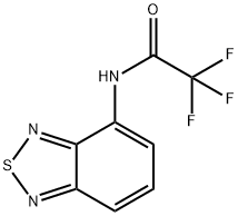 N-2,1,3-BENZOTHIADIAZOL-4-YL-2,2,2-TRIFLUOROACETAMIDE Struktur