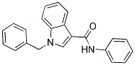 1-BENZYL-N-PHENYL-1H-INDOLE-3-CARBOXAMIDE Struktur