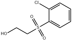 2-クロロフェニルスルホンイルエタノール 化學(xué)構(gòu)造式