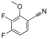 3,4-DIFLUORO-2-METHOXYBENZONITRILE Struktur