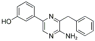 2-AMINO-3-BENZYL-5-(3'-HYDROXYPHENYL)-PYRAZINE Struktur