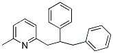 2-(2,3-DIPHENYLPROPYL)-6-METHYLPYRIDINE Struktur