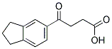 4-(2,3-DIHYDRO-1H-INDEN-5-YL)-4-OXOBUTANOIC ACID Struktur