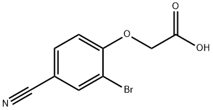 (2-BROMO-4-CYANO-PHENOXY)-ACETIC ACID|(2-BROMO-4-CYANO-PHENOXY)-ACETIC ACID