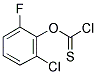 2-CHLORO-6-FLUOROPHENYL CHLOROTHIOFORMATE|2-氟-6-氯苯基硫代氯甲酸酯