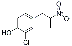 1-(3-CHLORO-4-HYDROXYPHENYL)-2-NITROPROPANE Struktur