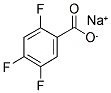SODIUM 2,4,5-TRIFLUOROBENZOATE Struktur